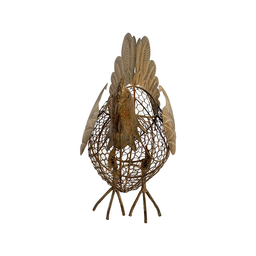 Decorative Chook Egg Basket / Storage 39cm - Image 3