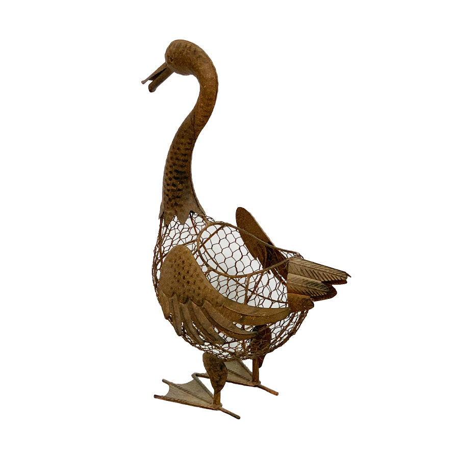 Decorative Duck Egg Basket / Storage 51cm - Image 2