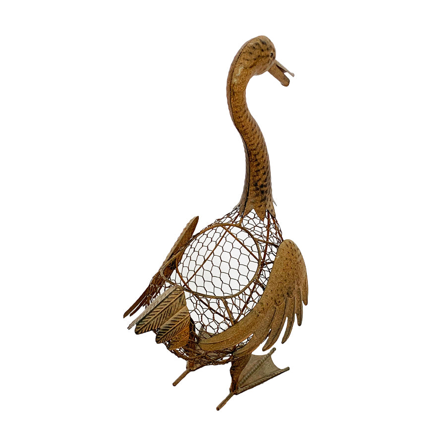 Decorative Duck Egg Basket / Storage 51cm - Image 3