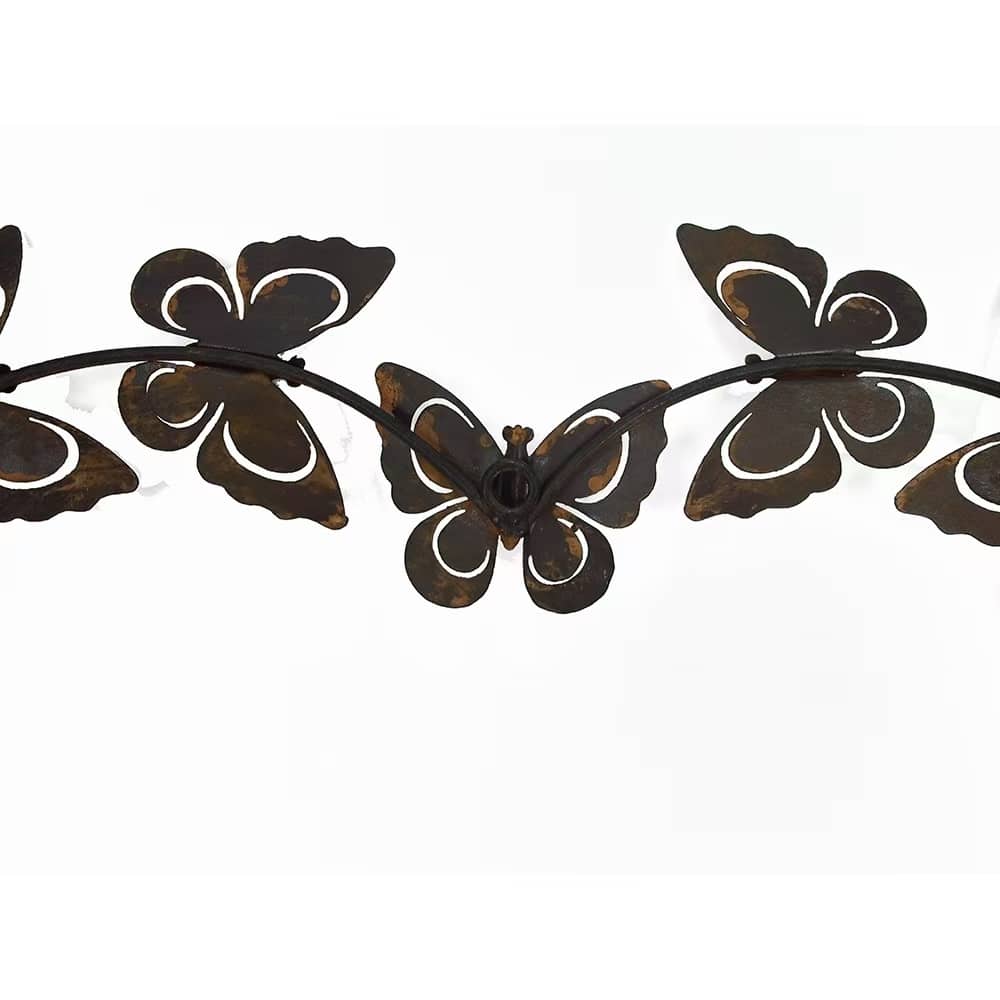 Flutter Of Butterflies As Heart Wall Art 48cm - Image 2