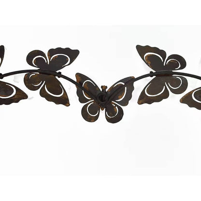 Flutter Of Butterflies As Heart Wall Art 48cm - Image 2