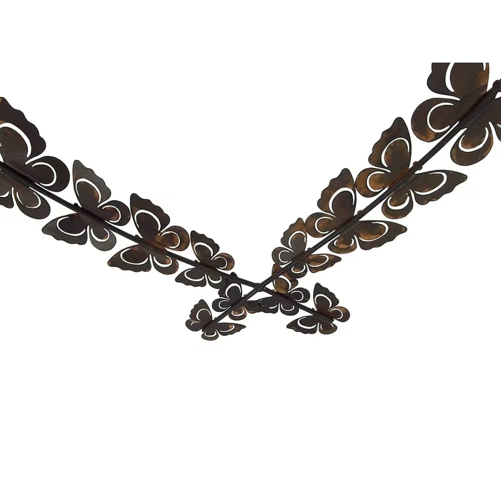 Flutter Of Butterflies As Heart Wall Art 48cm - Image 4