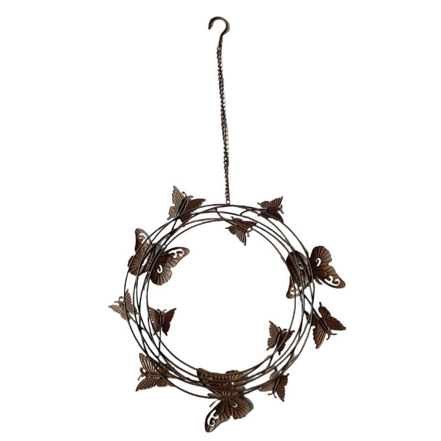 Hanging Circle Of Butterflies On Chain 36cm - Image 3