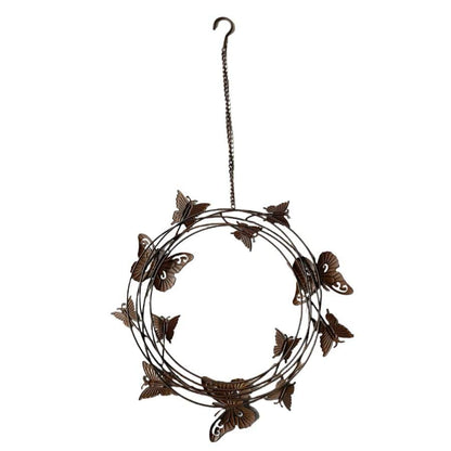 Hanging Circle Of Butterflies On Chain 36cm - Image 3