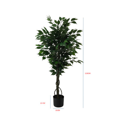 Potted Artificial Banyan Tree 120cm - Image 5