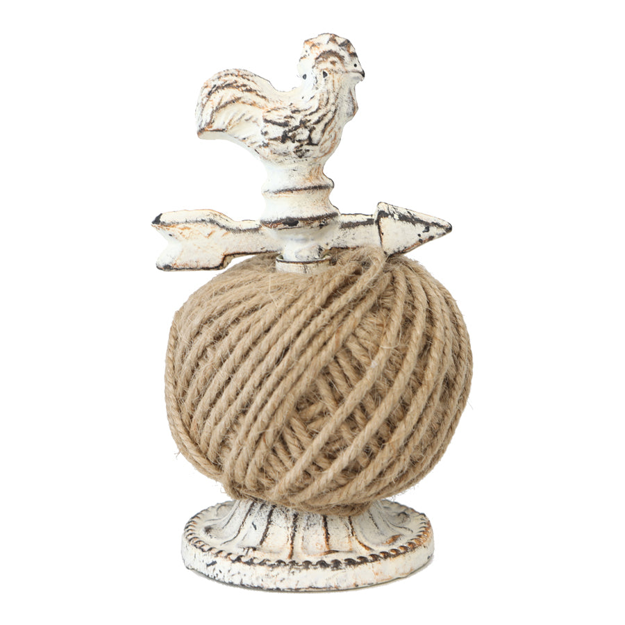 French Country Chook w Ball of String 16cm - Image 2
