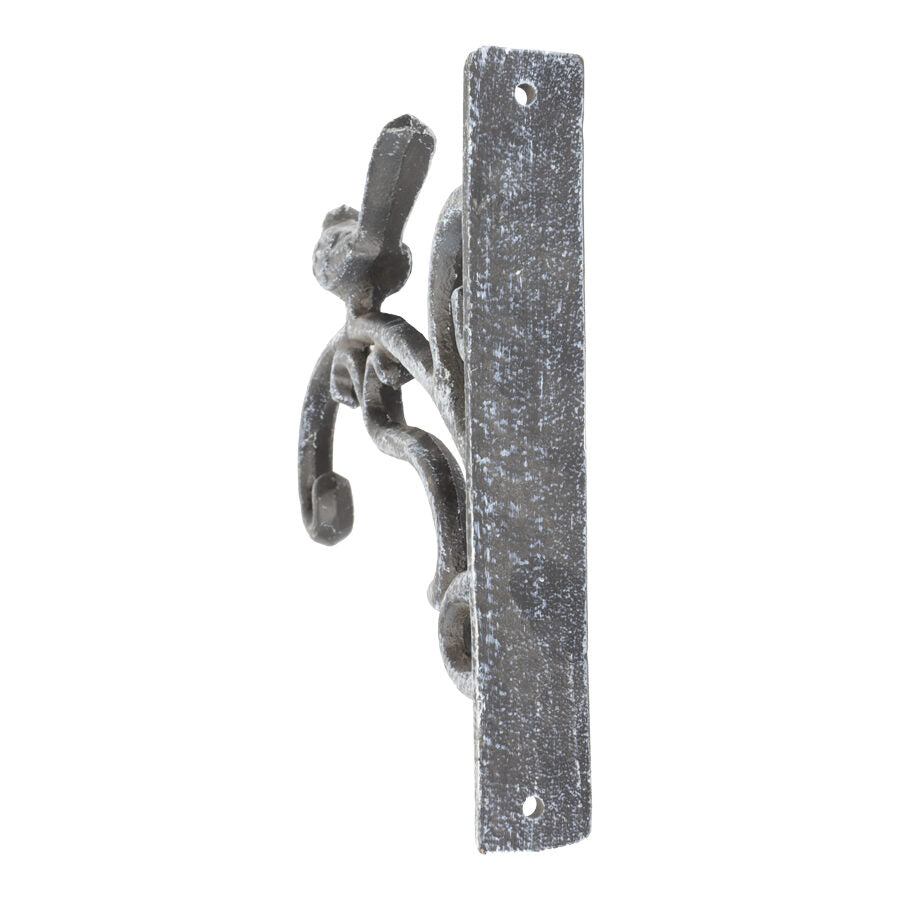 Fleur Wall Bracket Hook w Bird 24cm - Image 3