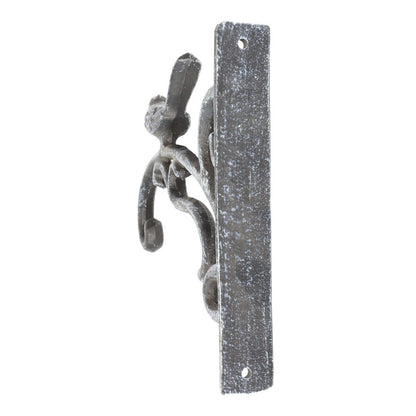 Fleur Wall Bracket Hook w Bird 24cm - Image 3