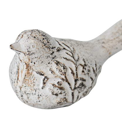 Cast Iron French Provincial Resting Bird 15cm