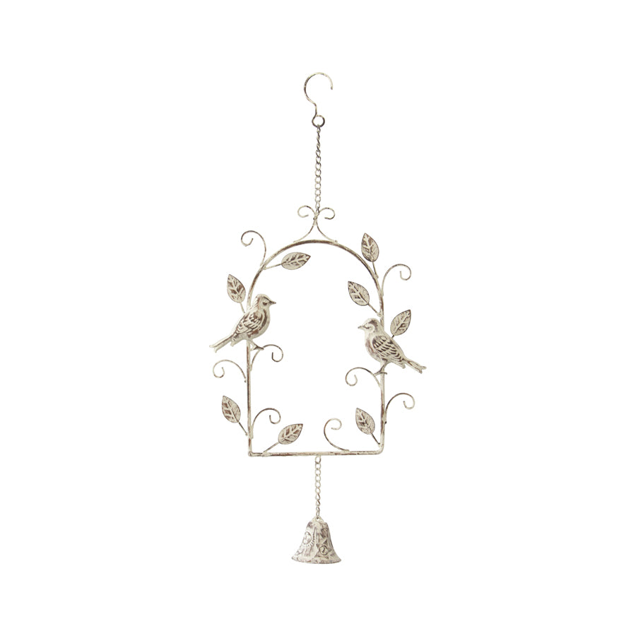 French Provincial Birds in Archway Hanging Bell 61cm