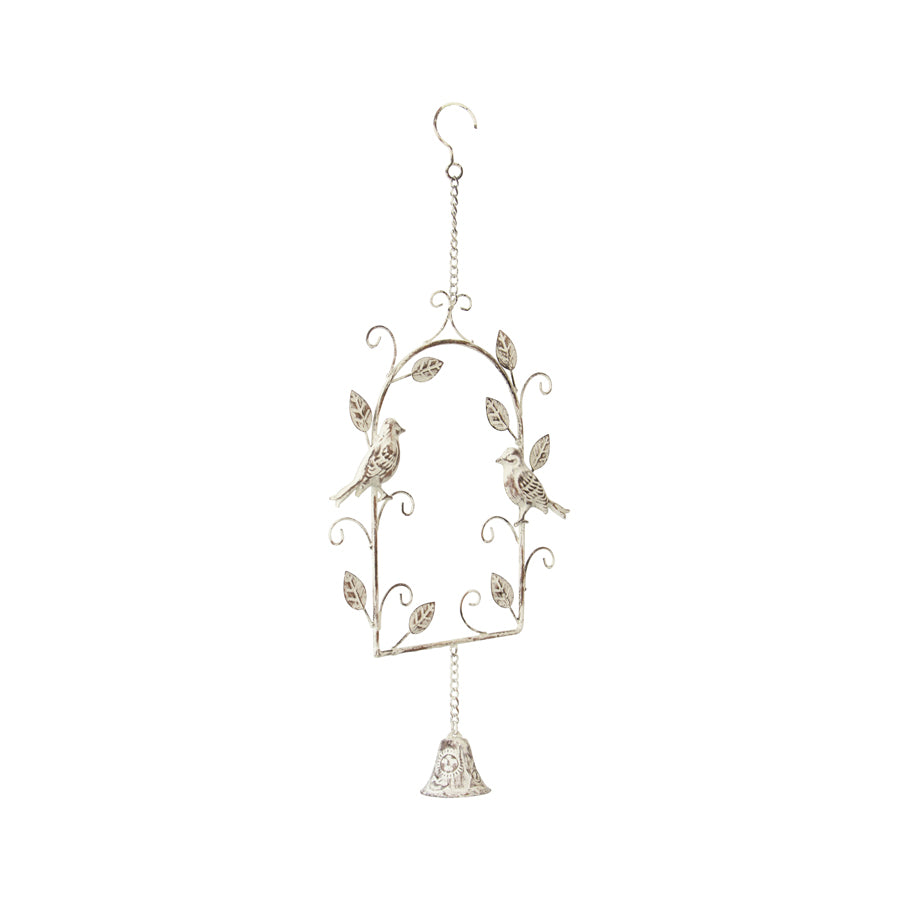 French Provincial Birds in Archway Hanging Bell 61cm - Image 2