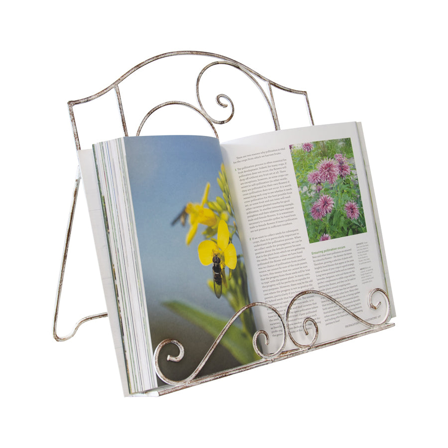 French Provincial Heart Recipe Book Stand 36cm - Image 2