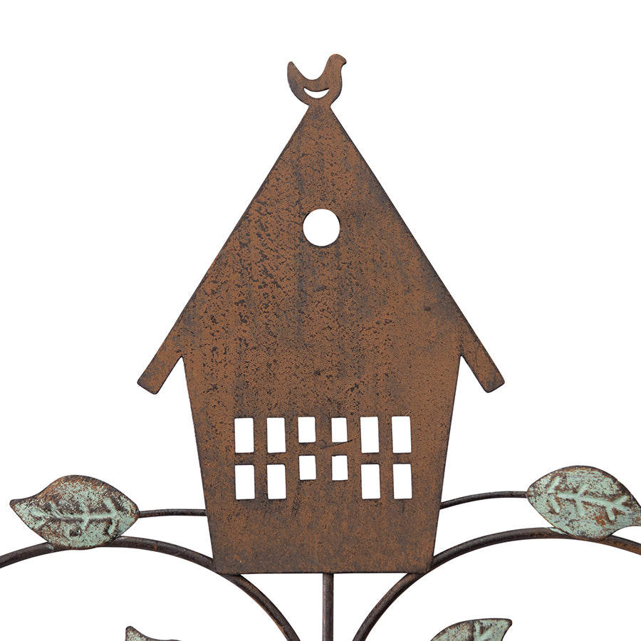 Colour Birds Welcome Wall Art 99cm - Image 3