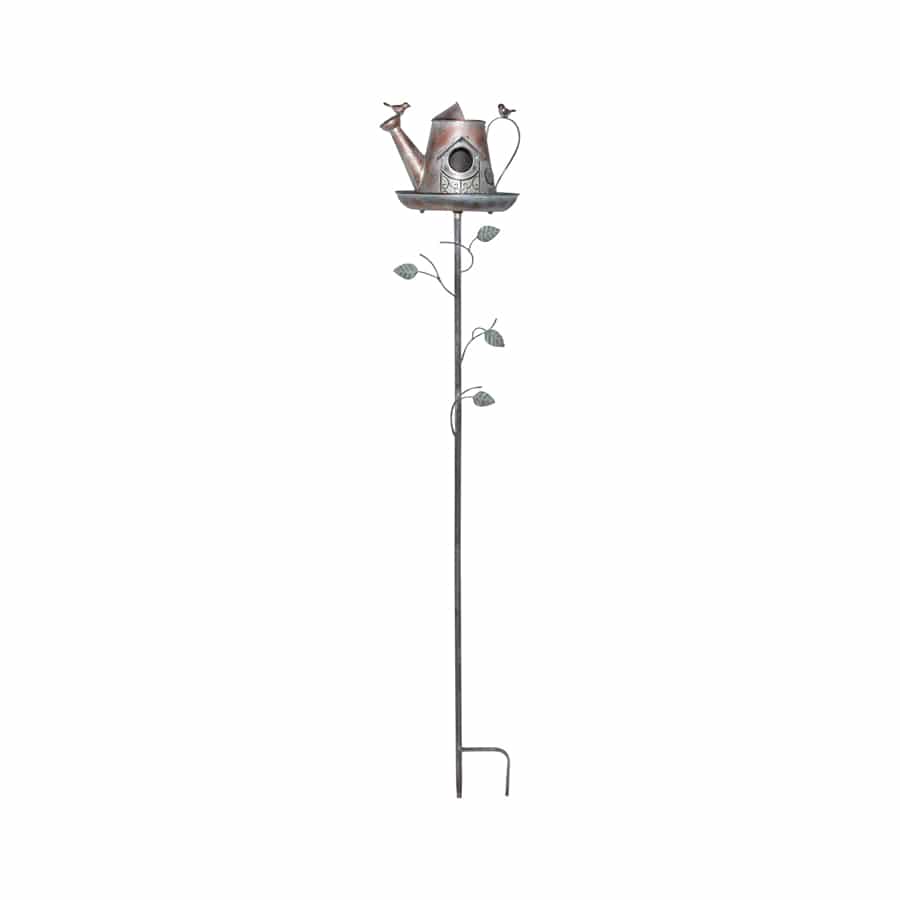 Watering Can Birdhouse Stake 142cm