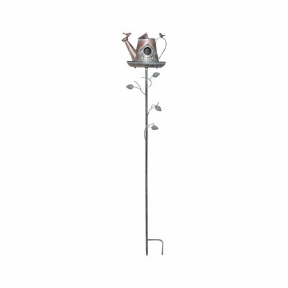 Watering Can Birdhouse Stake 142cm
