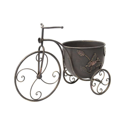 Bicycle Planter w Butterfly 46cm - Image 3