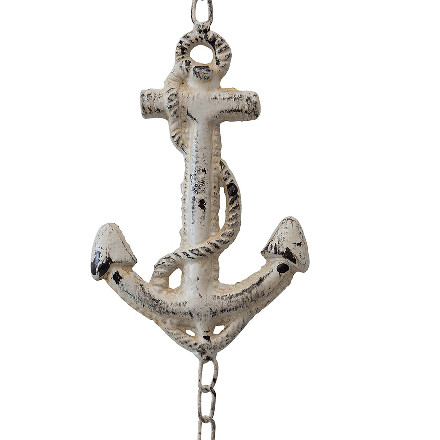 Cast Iron Anchor Hanging Bell 9x74cm - Image 2