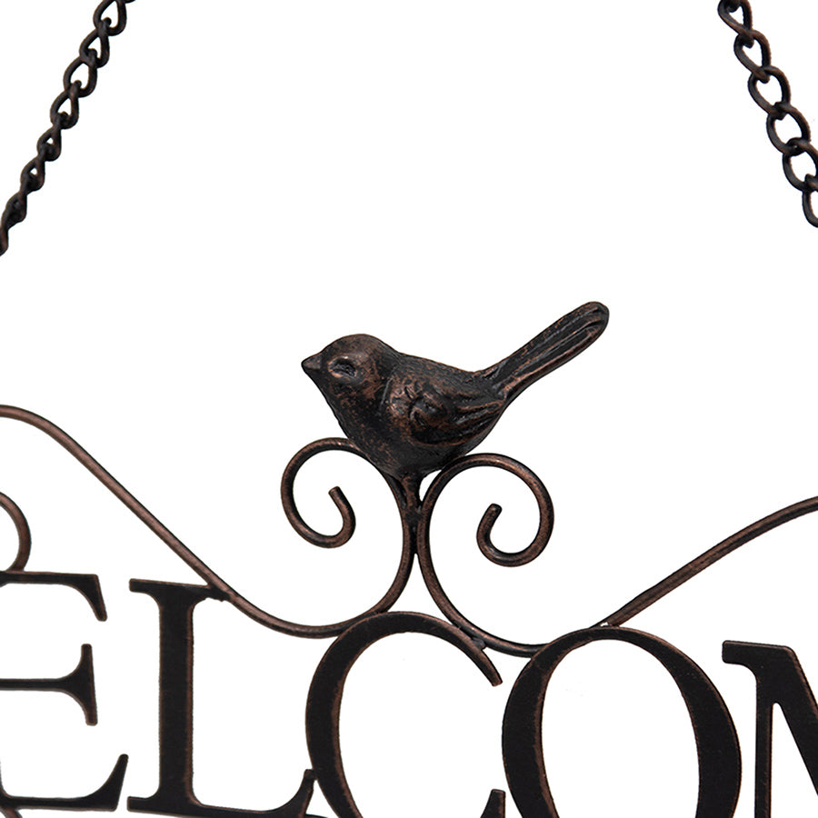 Hanging Welcome Chime w Bird 76cm - Image 2