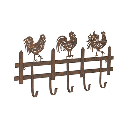 Chook Family 5 Hooks Wall Hanging 56cm - Image 2