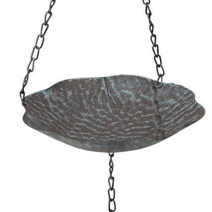 Hanging Birdfeeder w Dragonfly & Petal Bell 86cm - Image 3