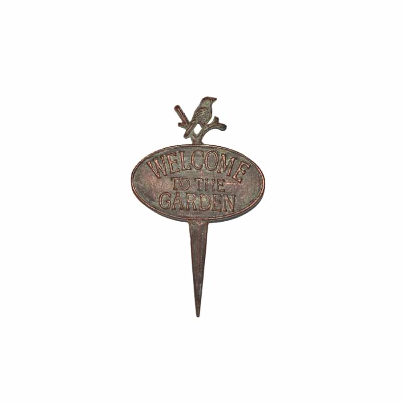 Welcome To The Garden Cast Iron Stake 32cm - Image 4