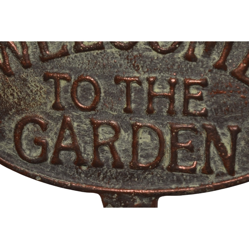 Welcome To The Garden Cast Iron Stake 32cm - Image 5