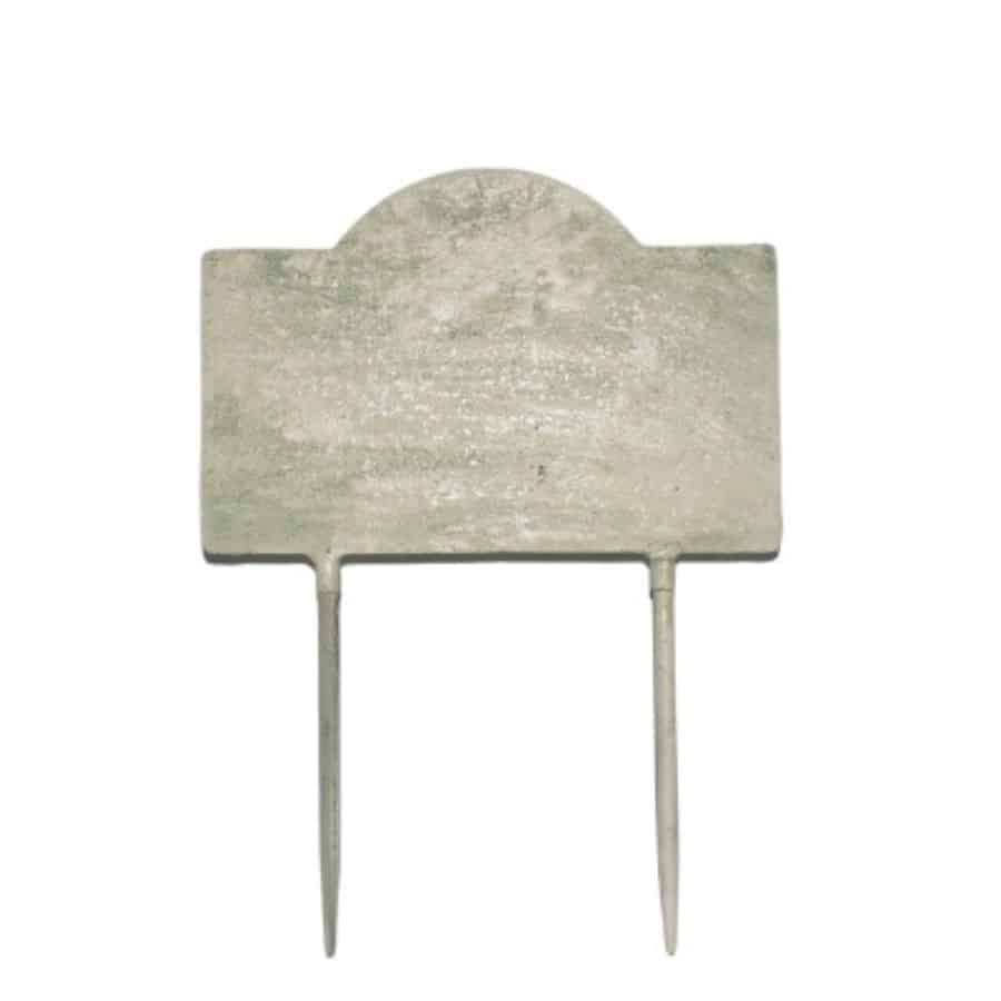 Welcome To My Garden Cast Iron Stake 31cm - Image 3