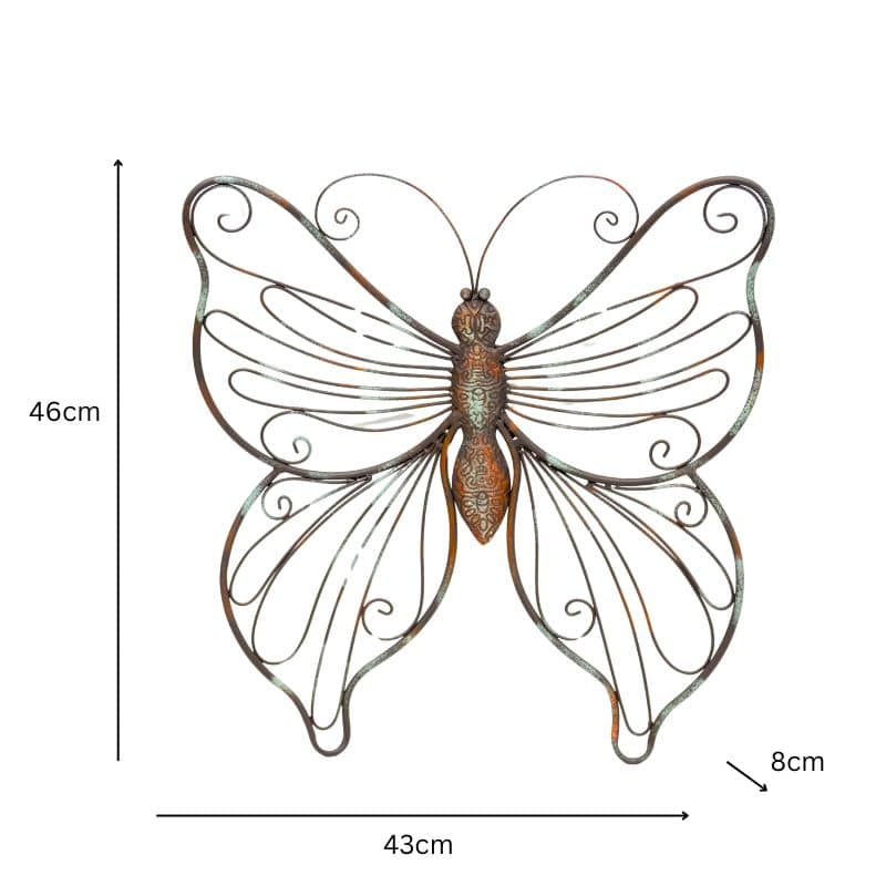 Stylish Design Wall Hanging Butterfly 46cm - Image 5
