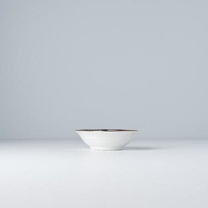 Sauce Dish 11cm Indigo Ikat Triangle Design - Image 3