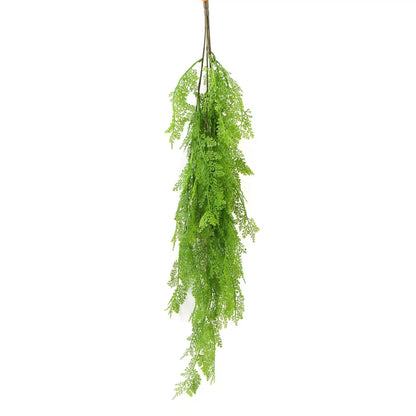 80cm Hanging Fresh Green Dense Maiden Hair Fern Bush UV Resistant - Image 3