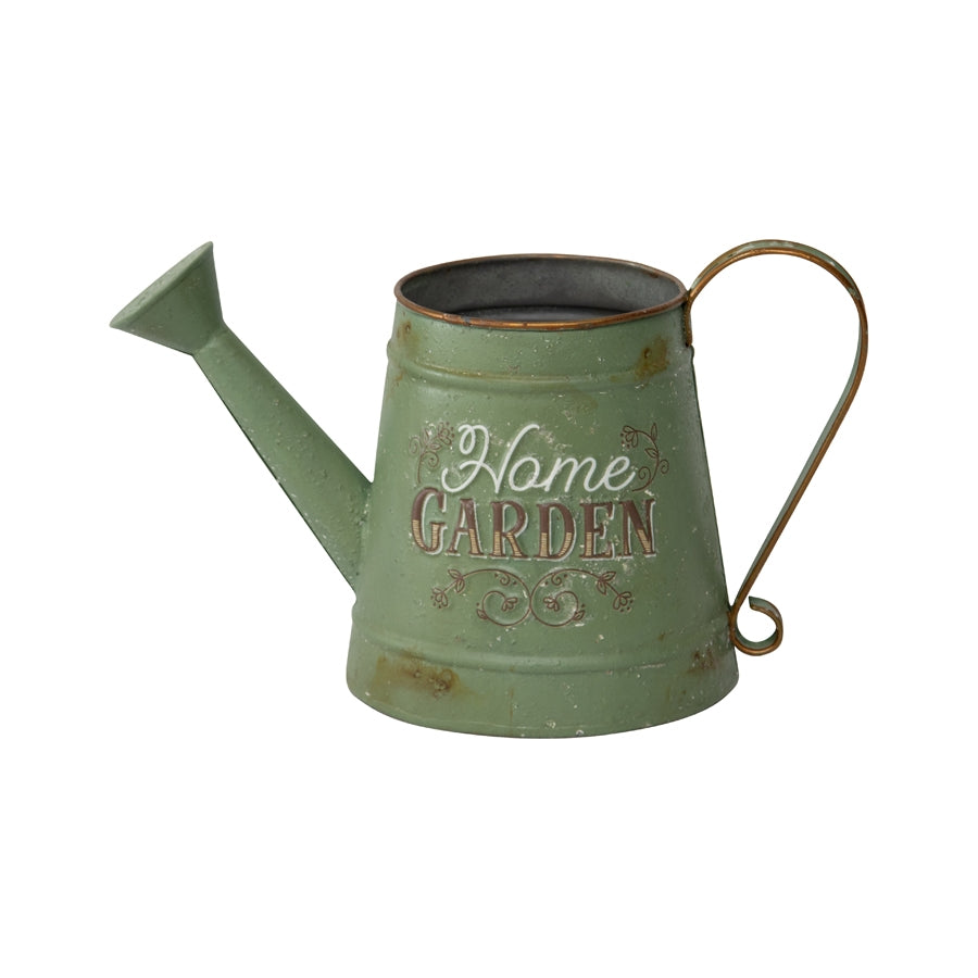 Distressed Home Garden Watering Can 29cm - Image 4