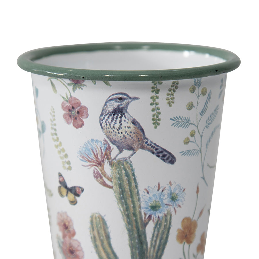 Set 6 Assorted Spring Colour Planters 9cm - Image 2