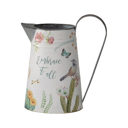 Spring Colour Decorative Jug 22cm - Image 4