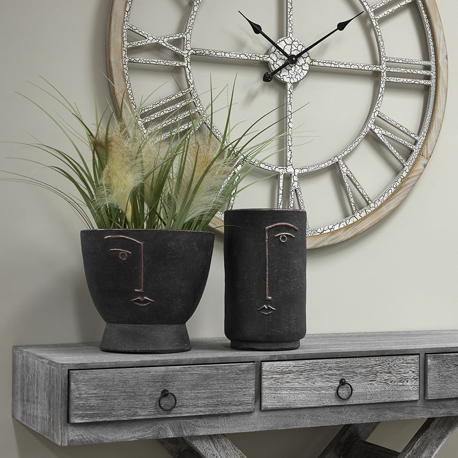 Potted Artificial Faux White Pampas Grass Plant 91x30cm - Image 3