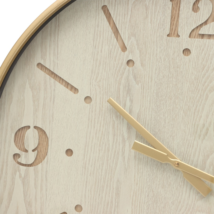 Large Aura Clock w Glass Front 60cm - Image 3
