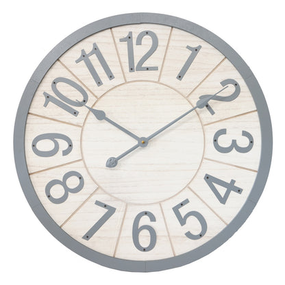 Large Scandi w Grey Clock 60cm