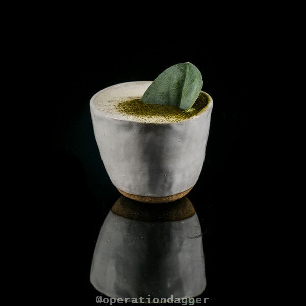 Lopsided Mug 200ml White Glaze - Image 5