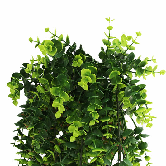 Artificial Dense Hanging Lush Green Eucalyptus Garland Bush UV Resistant and Fire Rated 18cm x 77cm - Image 2