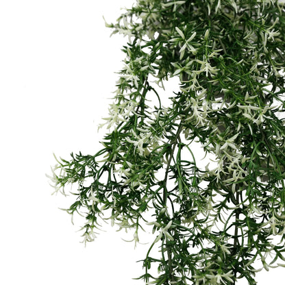 Artificial Hanging Star Jasmine Vine UV Resistant and Fire Rated 20cm x 76cm - Image 4