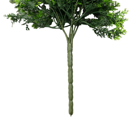 Artificial Mossy Hanging Cedar Vine Garland Bush UV Resistant and Fire Rated 22cm x 76cm - Image 4