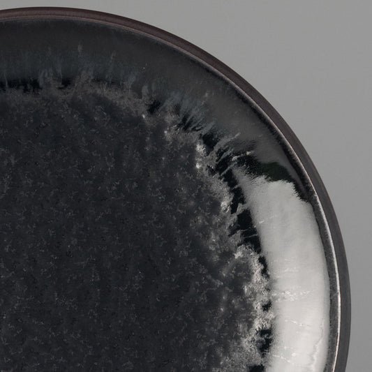 Side Plate 19cm Matt and Shiny Glaze - Image 2