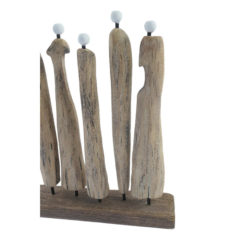 Handcrafted Contemporary Family + Friends Statue 20cm - Image 3