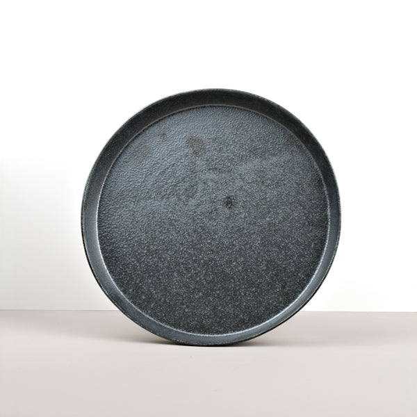 Plate High Rim 25cm Craft Black Design - Image 3