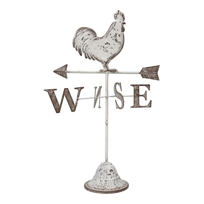 Distressed Rooster Weather Vane Ornament 64cm
