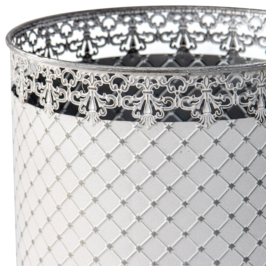 Set 2 French Country Round Planter / Storage 32cm - Image 3