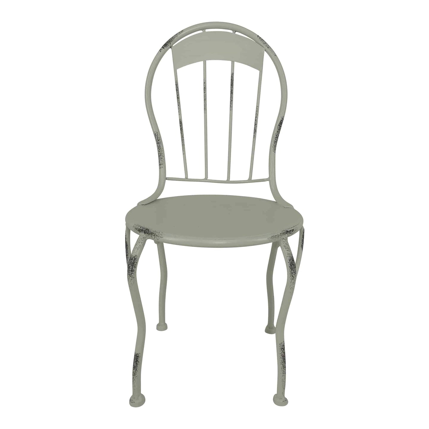 Distressed White Mini Chair Display / Pot Stand 22x39cm