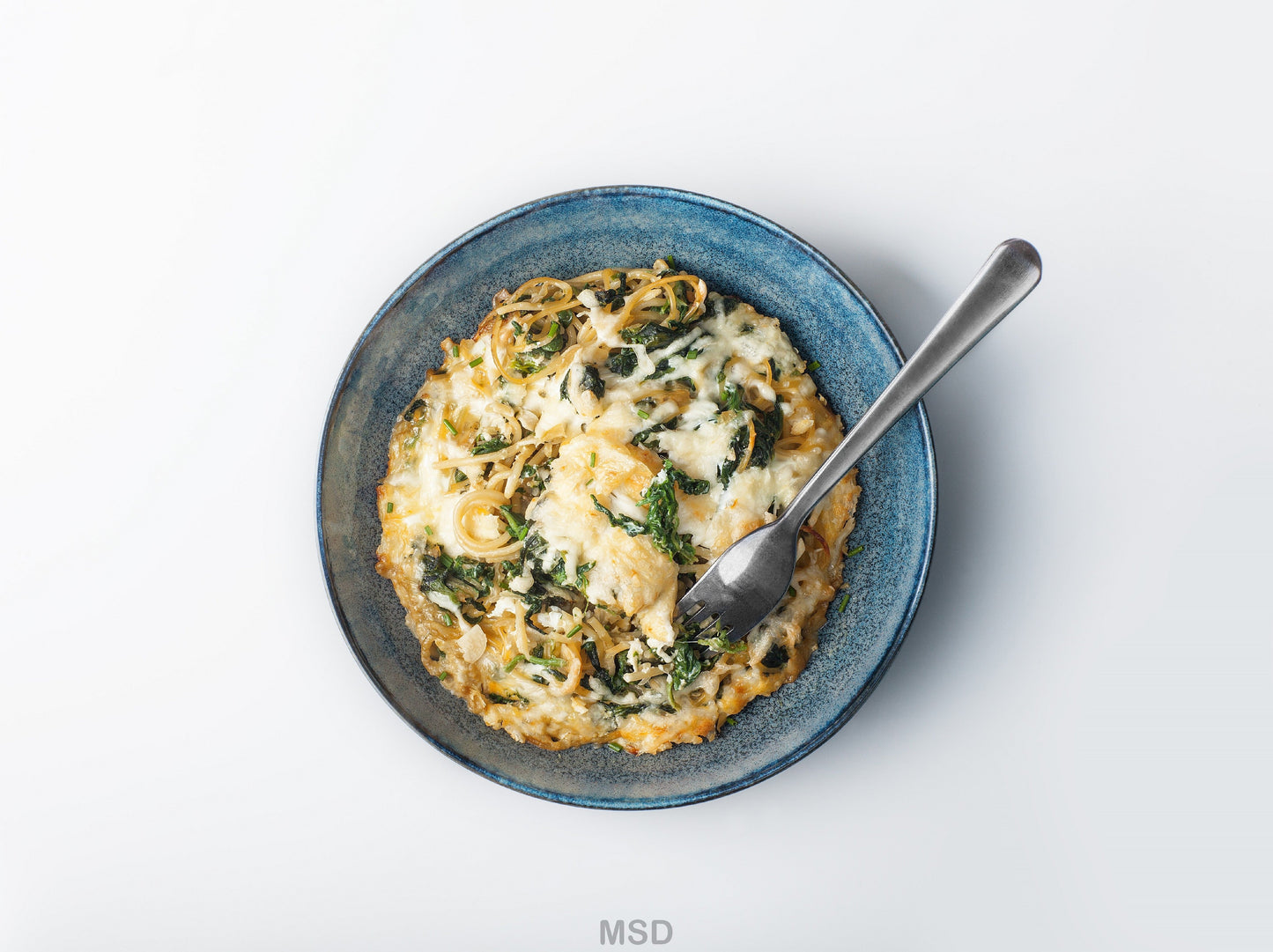 Pasta Bowl Organic Shape 21cm Kanso Indigo Blue Glaze - Image 5