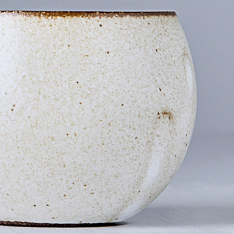Cup Round 180ml Oatmeal Glaze - Image 2