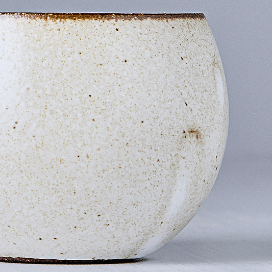Cup Round 180ml Oatmeal Glaze - Image 2