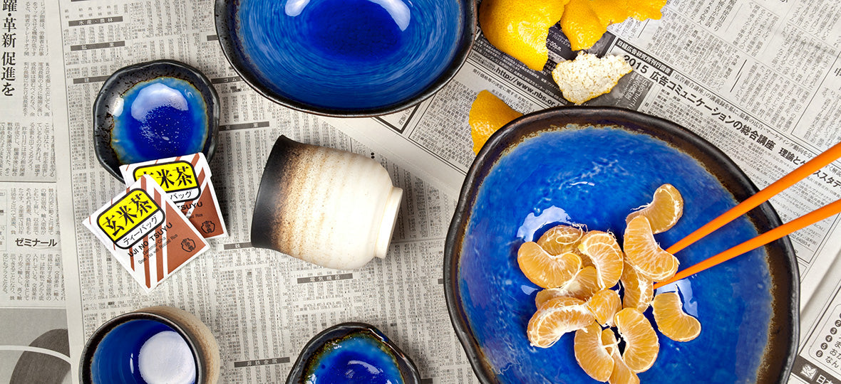 Bowl Oval 17x13cm Cobalt Blue Glaze - Image 5